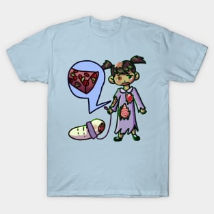 Sad Zombie Girl T-Shirt